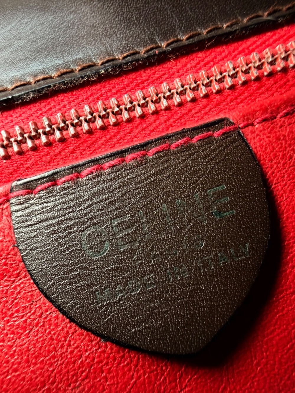 Celine Dark Chocolate Brown Equestrian Buckle Bag — 1970s–1980s - Picture 15 of 16